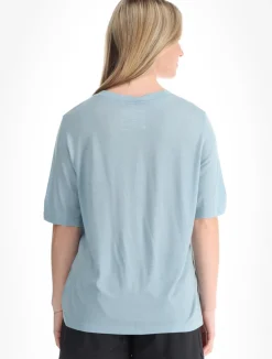 140 Cool Round Landscape TS W trekking t-shirt dames