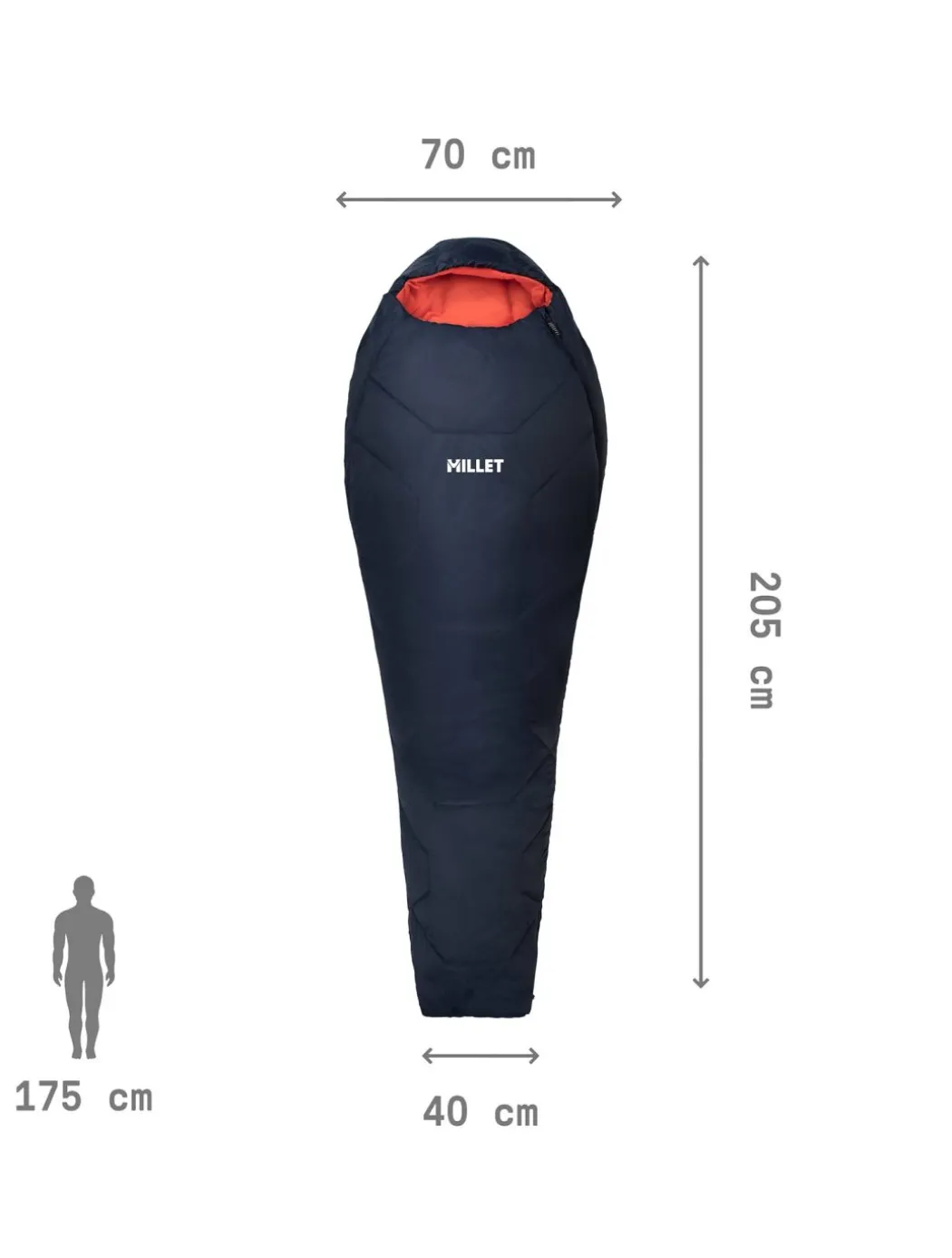 Baikal 1100 W slaapzak dames