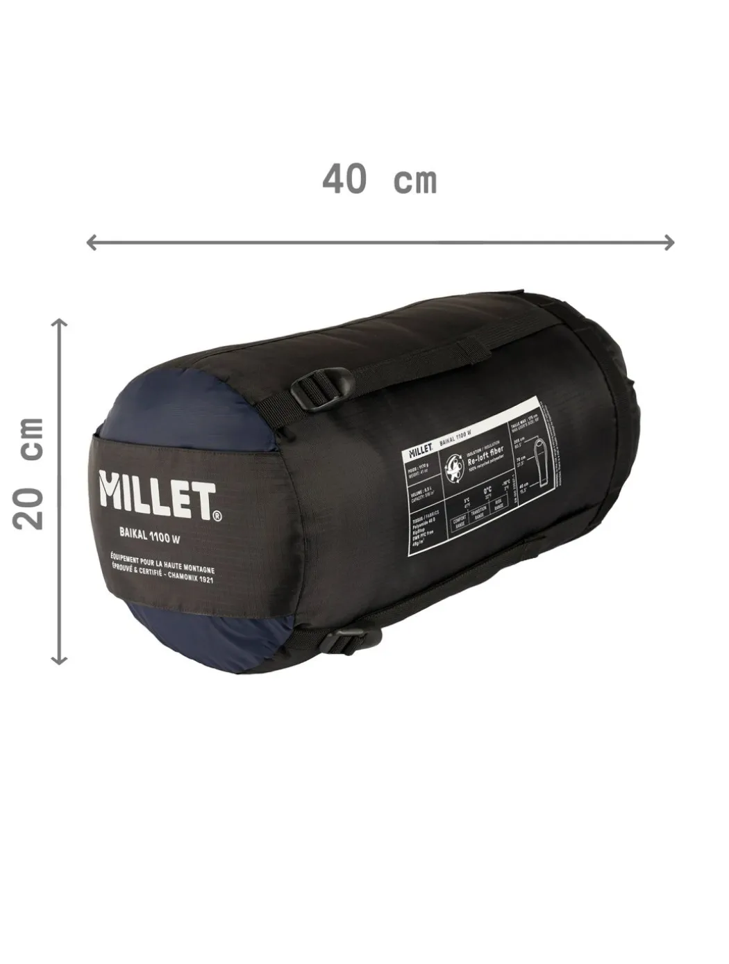 Baikal 1100 W slaapzak dames