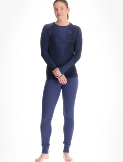 BL Top Crew Neck L/S Performance Warm Blackcomb thermoshirt dames