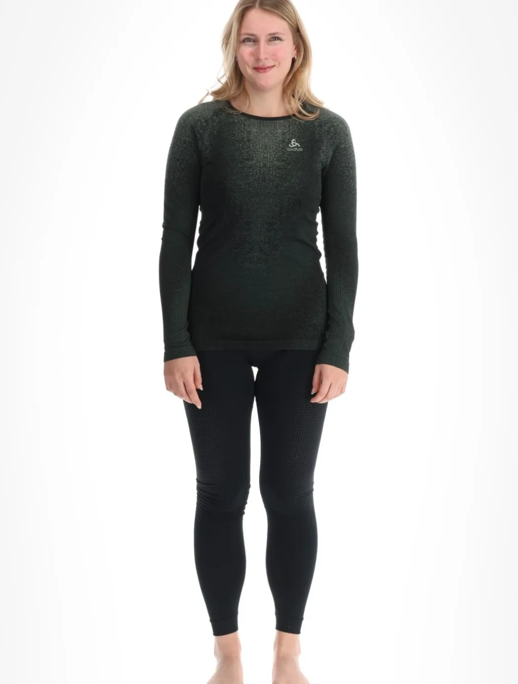 BL Top Crew Neck L/S Performance Warm Blackcomb thermoshirt dames