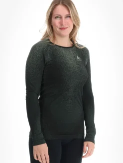 BL Top Crew Neck L/S Performance Warm Blackcomb thermoshirt dames