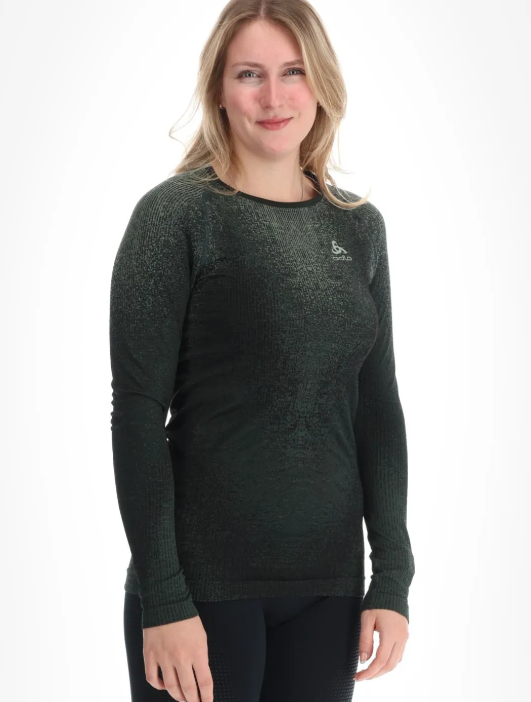 BL Top Crew Neck L/S Performance Warm Blackcomb thermoshirt dames