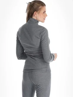 BL Top Turtle Neck L/S Half Zip Active Warm skipully dames