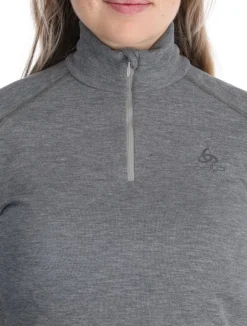 BL Top Turtle Neck L/S Half Zip Active Warm skipully dames