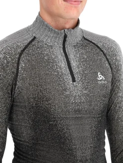BL Top Turtle Neck L/S Half Zip Performance Warm Blackcomb skipully heren
