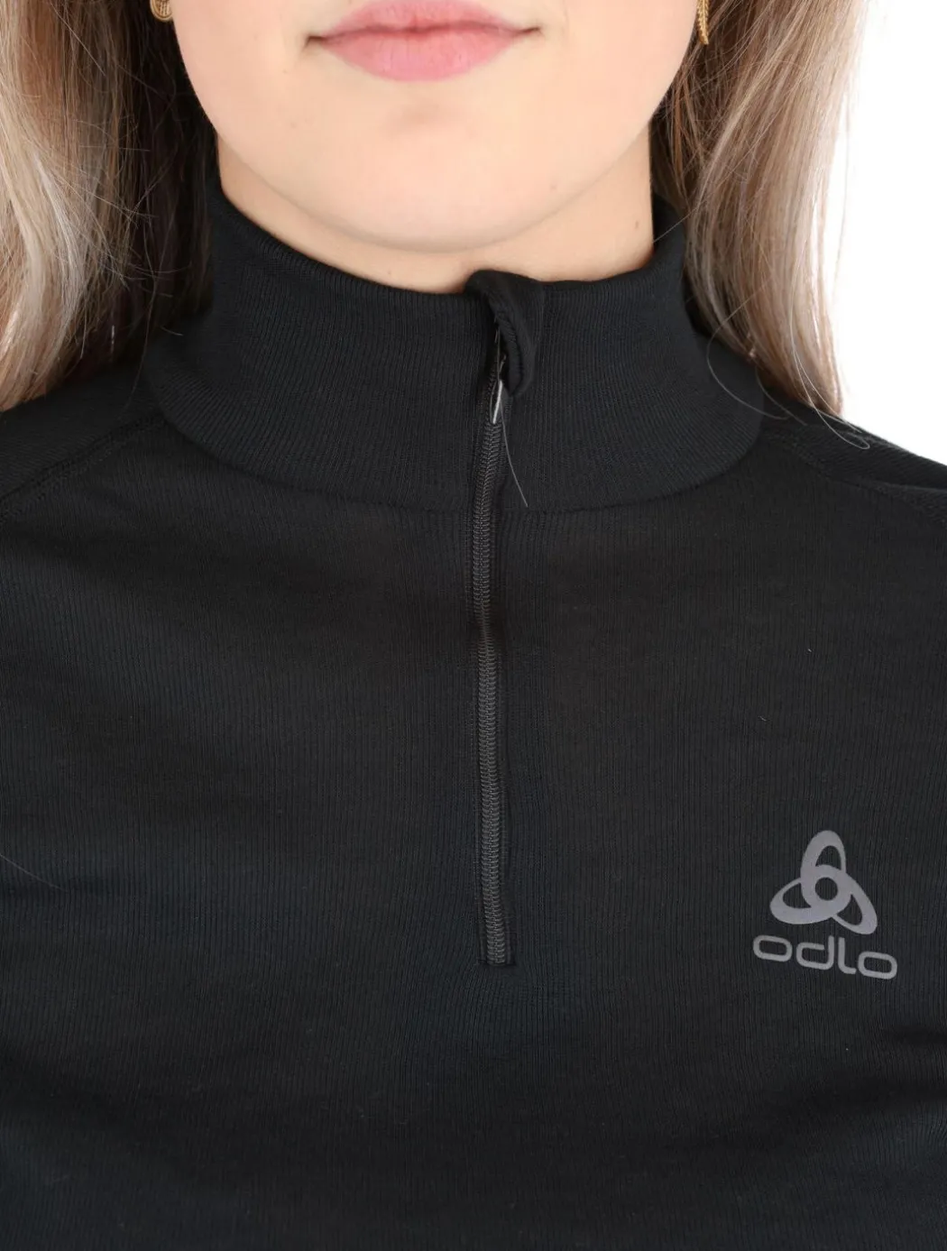 BL Top Turtle Neck L/S Half Zip Active Warm skipully dames