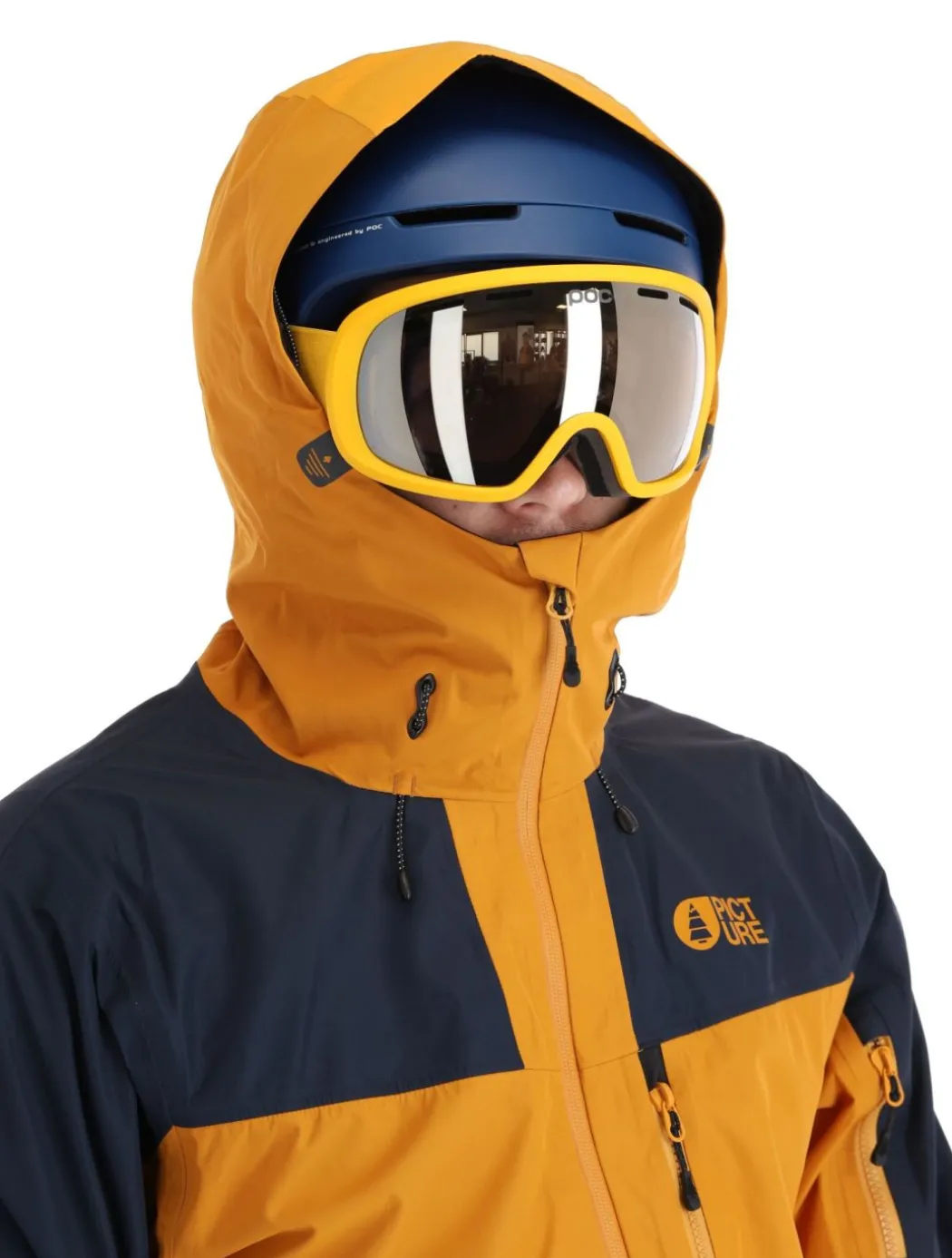 Broader 3L hardshell ski-jas heren