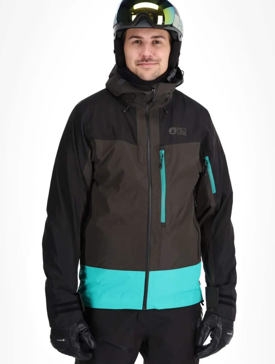 Broader 3L hardshell ski-jas heren