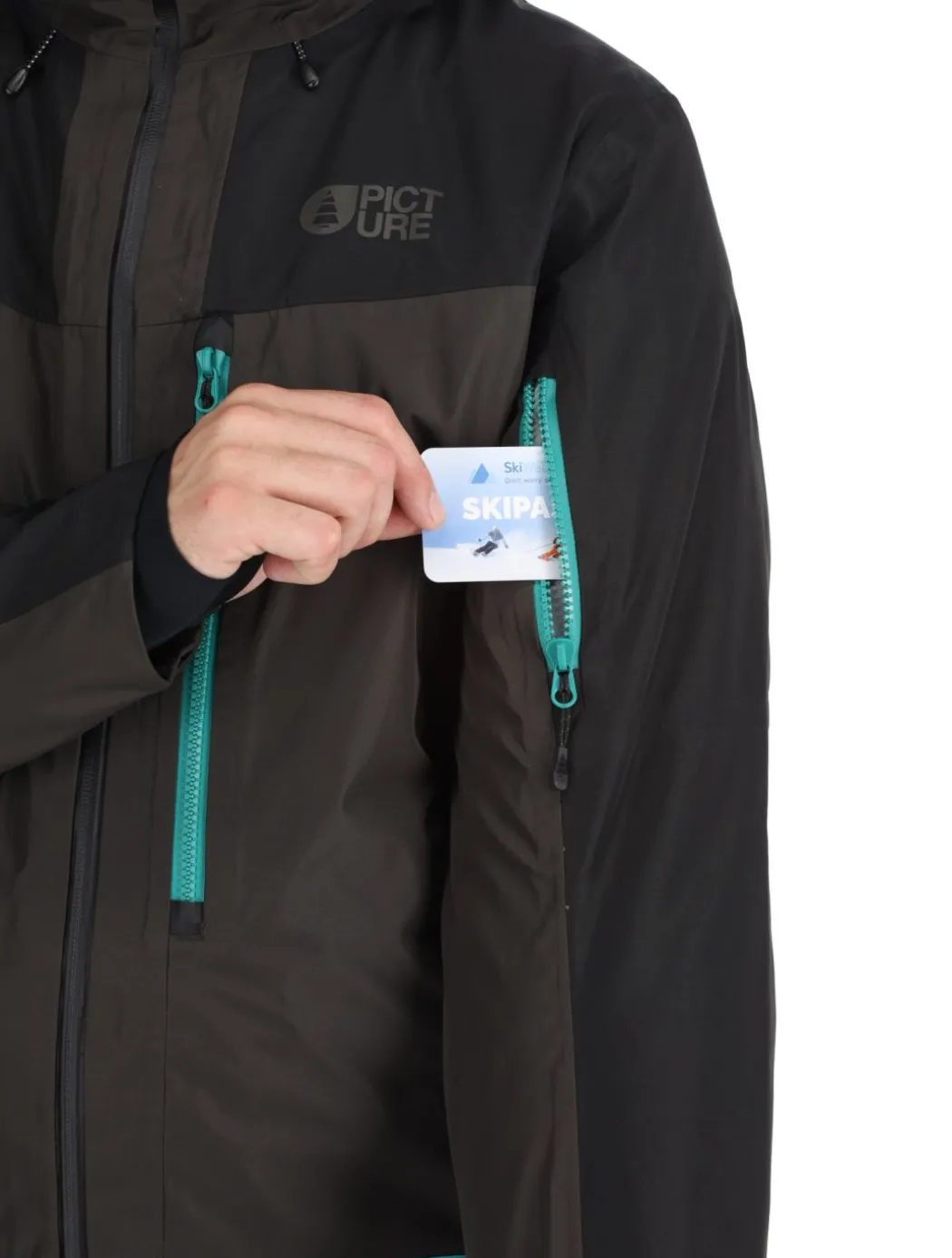 Broader 3L hardshell ski-jas heren