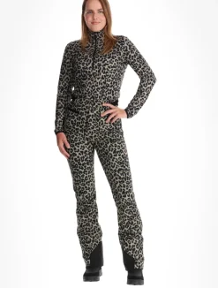 Coldlake Print softshell skibroek dames