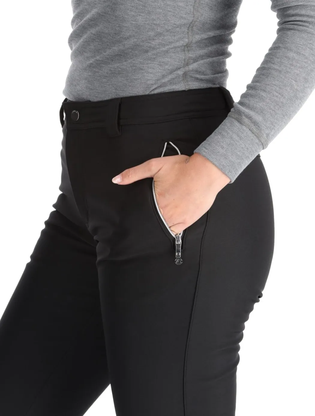 Erottaja softshell skibroek dames