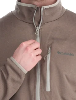 Essential Hike™ Grid Fleece Full Zip trekking vest heren