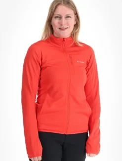 Essential Hike™ Grid Fleece Full Zip trekking vest dames