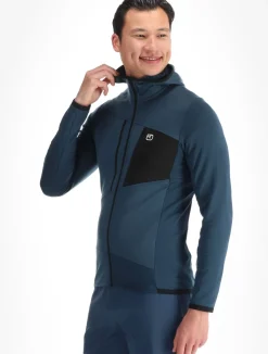 Fleece Grid Hoody M trekking vest heren