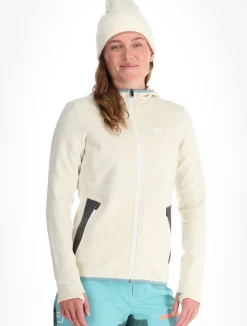 Fleece Hoody vest dames