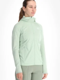 Fleece Light Grid Hoody W trekking vest dames