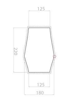 FP Ultralight Space 2P onderzeil unisex