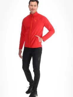 Gridweb Fleece trekking vest heren
