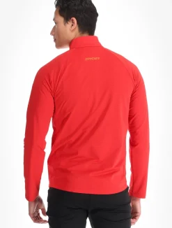 Gridweb Fleece trekking vest heren