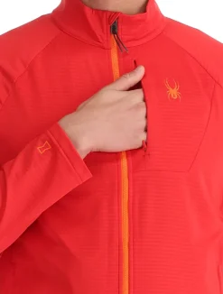 Gridweb Fleece trekking vest heren