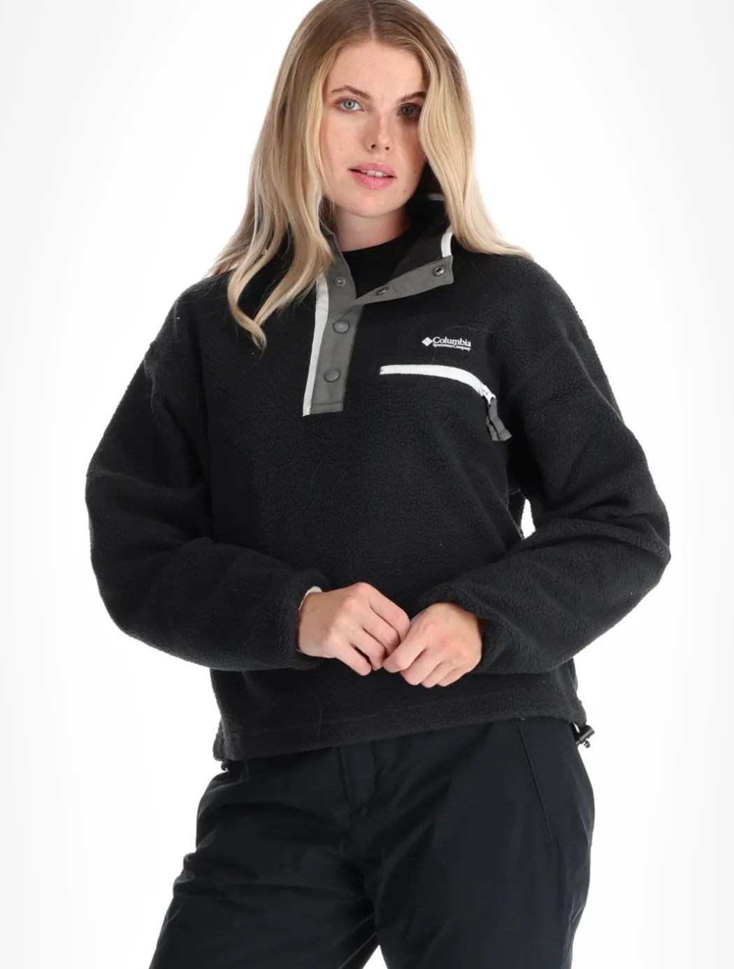 Helvetia™ II Cropped Half Snap Fleece skipully dames