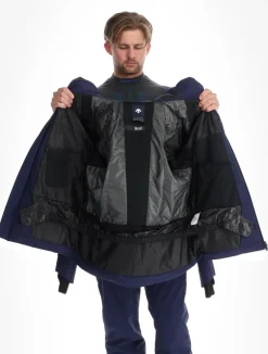 Hybrid Down ski-jas heren