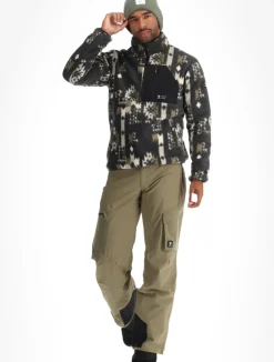 Kelstyn Print Fleece vest heren