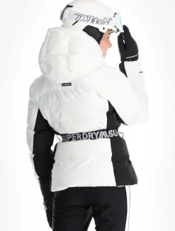 Luxe Belted Ski Padded Jacket ski-jas dames
