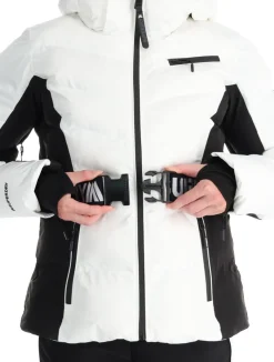 Luxe Belted Ski Padded Jacket ski-jas dames