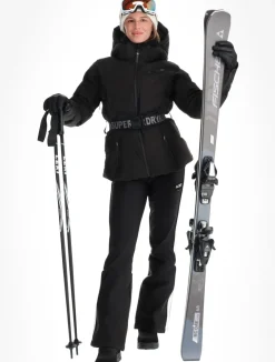Luxe Belted Ski Padded Jacket ski-jas dames