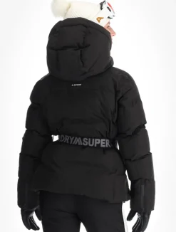 Luxe Belted Ski Padded Jacket ski-jas dames