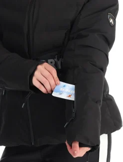 Luxe Belted Ski Padded Jacket ski-jas dames