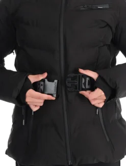 Luxe Belted Ski Padded Jacket ski-jas dames