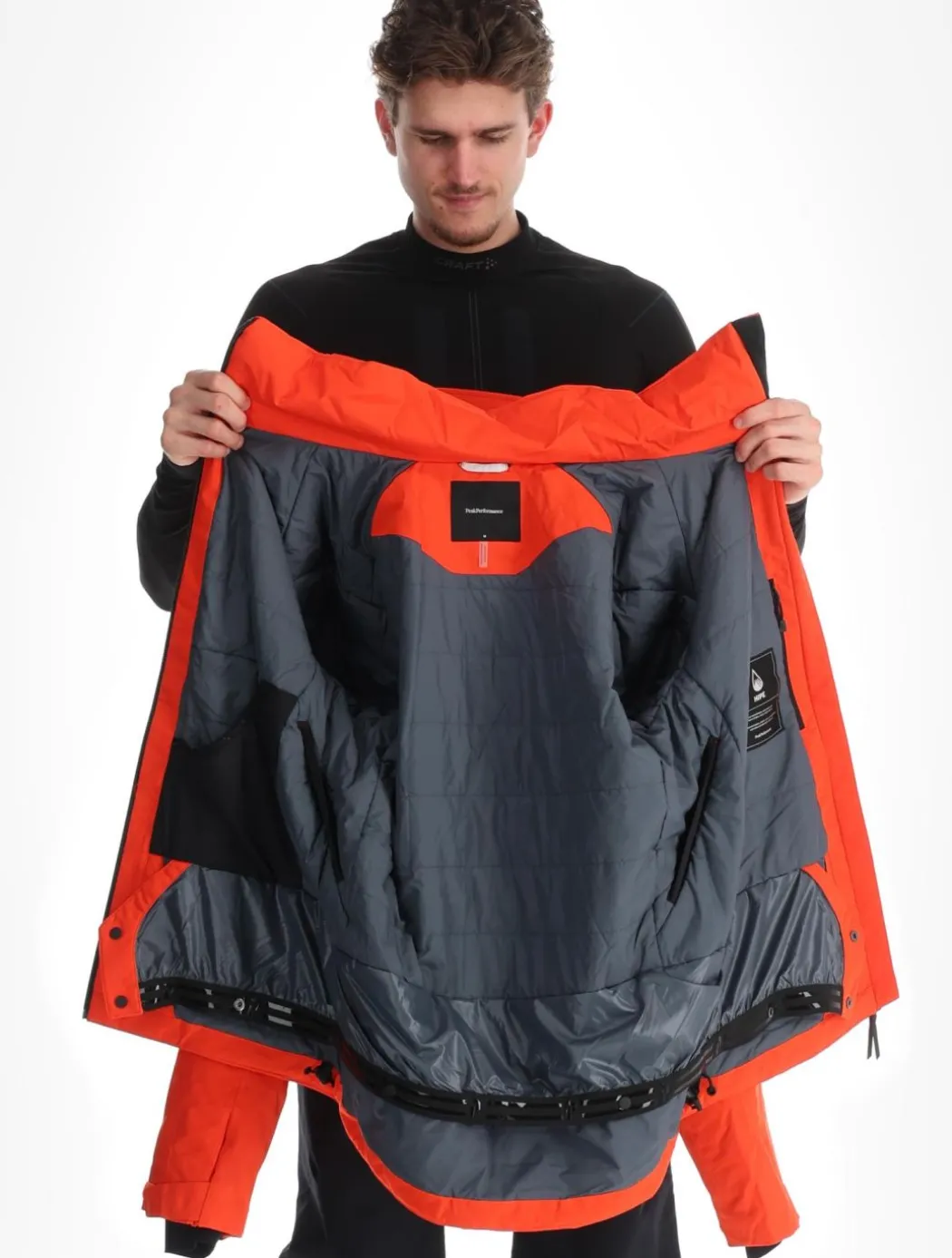 M Maroon Insulated Jacket ski-jas heren