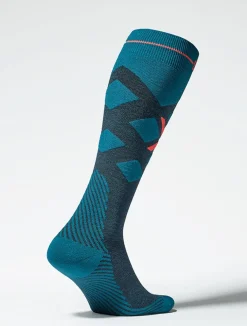 Merino Skiing compressiesokken heren