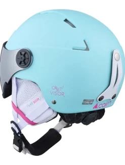 Orbit-Visor-J skihelm met vizier kinderen
