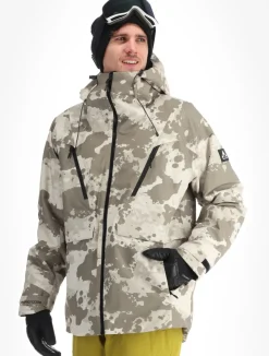 Palmdale M Printed ski-jas heren