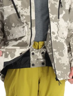 Palmdale M Printed ski-jas heren