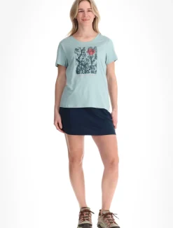 Parsons Point™ SS Scoop Tee trekking t-shirt dames