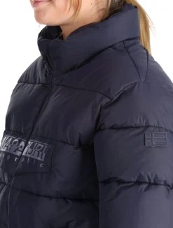 Puffer open W ski-jas dames