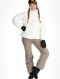 Puffer open W ski-jas dames