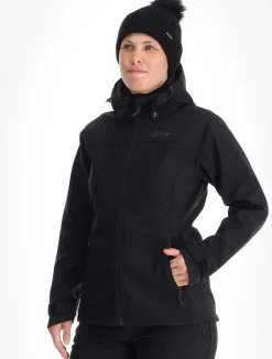 Ravia softshell ski-jas dames