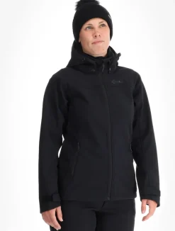 Ravia softshell ski-jas dames