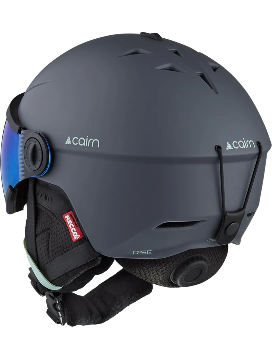 Rise Visor Pure skihelm met vizier unisex