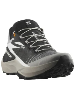 Shoes Genesis Black/alloy/turmeric trail schoen heren