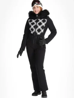 Traditional 24PBH0831/WO/C ski overall dames
