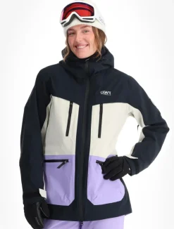 Transfer hardshell ski-jas dames
