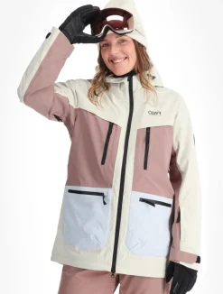 Transfer hardshell ski-jas dames