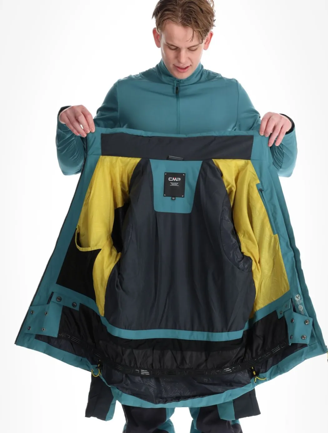 35W0127 ski-jas heren